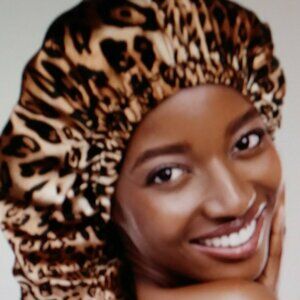 Jenny Capp Extra Long Fit Satin Sleep Cap